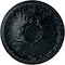 Ekena Millwork Tristan Ceiling Medallion (Fits Canopies up to 5 1/2"), Hand-Painted Night Shade, 26"OD x 3"P CM26TNNSF - alternate 1